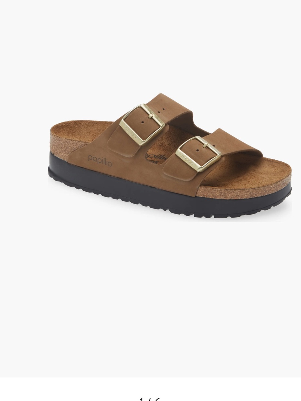 Papillio by Birkenstock Arizona
Flex Platform Sandal size 37 US 6-6.5 gently use